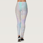 Leggings Texture arc-en-ciel Abstraite (Dos)