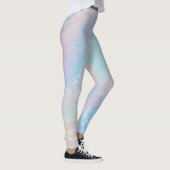 Leggings Texture arc-en-ciel Abstraite (Droite)