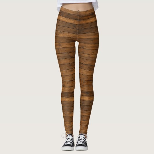 Leggings Texture Bois (Devant)