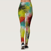 Leggings Texture colorée (Dos)