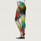 Leggings Texture colorée (Gauche)