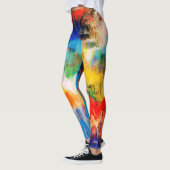 Leggings Texture colorée (Gauche)