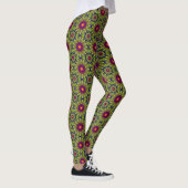 Leggings Texture colorée de Noël (Droite)