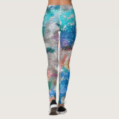 Leggings Texture de crayons (Dos)