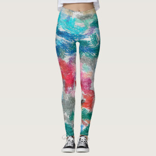 Leggings Texture de crayons