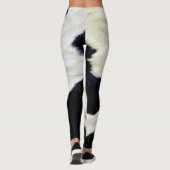 Leggings Texture de fourrure de peau de vache Personnaliser (Dos)