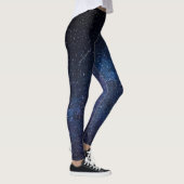 Leggings Texture de la galaxie de la voie lactée (Droite)