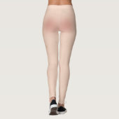 Leggings Texture de la peau avec pattes cassées (Dos)