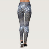 Leggings Texture de la peau de serpent (Dos)