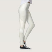 Leggings Texture de marbre blanc moderne girly cool (Droite)