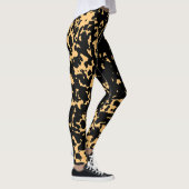 Leggings Texture de marbre mûre (Droite)