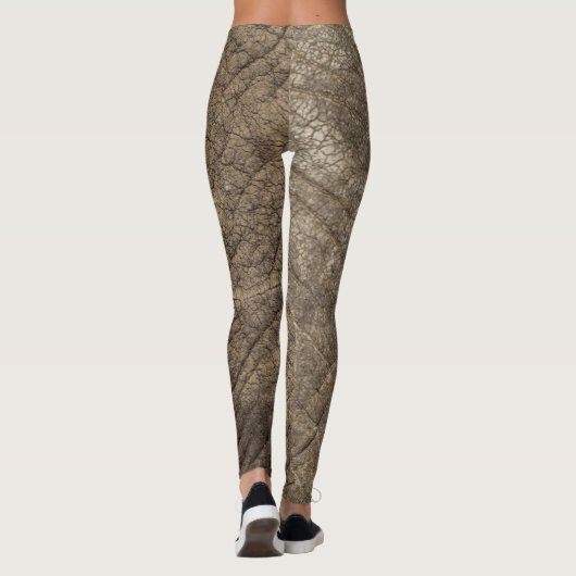 Leggings Texture de peau d'éléphant (Dos)