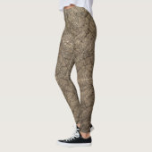 Leggings Texture de peau d'éléphant (Gauche)