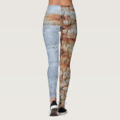 Leggings Texture de peinture d'épluchage (Dos)