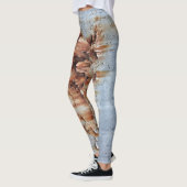 Leggings Texture de peinture d'épluchage (Gauche)