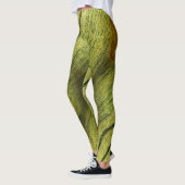 Leggings Texture de structure de pierre semi-précieuse (Gauche)