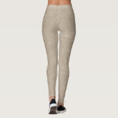 Leggings Texture de tissage classique de Herringbone (Dos)