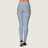 Leggings Texture de tissage classique en os de cerf - Timel (Dos)