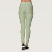 Leggings Texture de tissage classique en os de cerf - Timel (Dos)