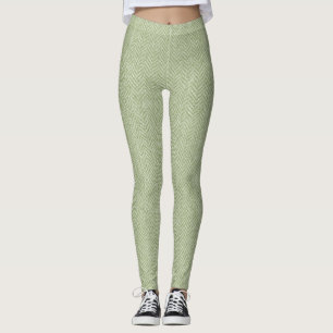 Leggings Texture de tissage classique en os de cerf - Timel
