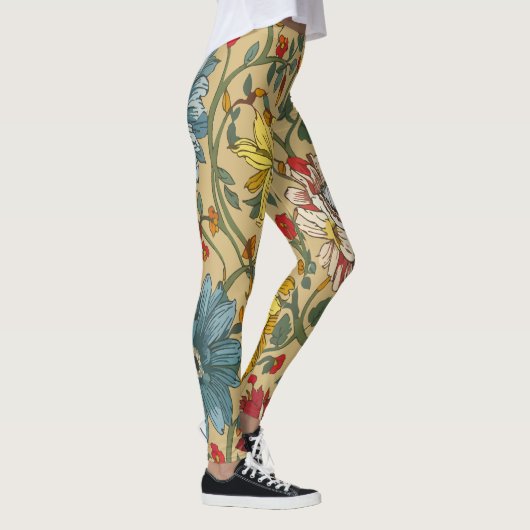 Leggings Texture des fleurs (Droite)