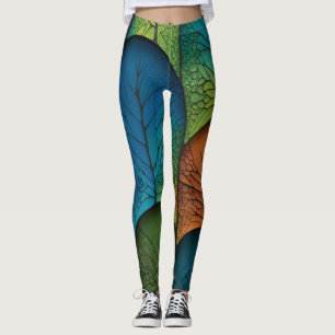 Leggings Texture du caméléon