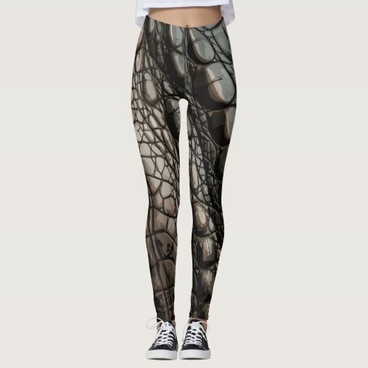 Leggings Texture du générateur (Devant)