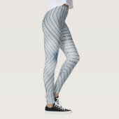 Leggings Texture géométrique Conception hexagonale (Droite)