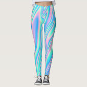 Leggings Texture holographique jeune (Devant)