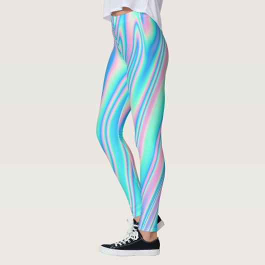 Leggings Texture holographique jeune (Gauche)
