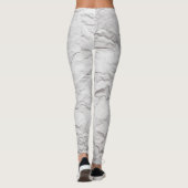 Leggings Texture papier broyée, arrière - plan détaillé. (Dos)
