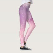 Leggings Texture rose d'aquarelle (Droite)