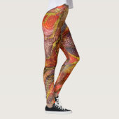 Leggings Textures de marbre et de design (Droite)