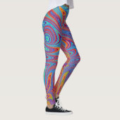 Leggings textures psychodeliques (Droite)