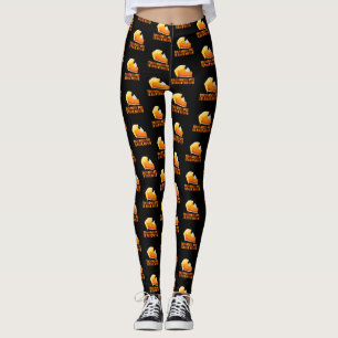 Leggings Thanksgiving drôle de tarte de citrouille de