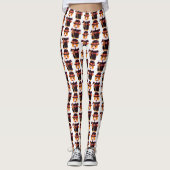 LEGGINGS THANKSGIVING TEDDY BEAR (Devant)