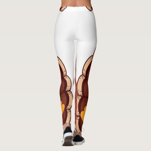 Leggings Thanksgiving Turkey Thunder Cove (Dos)