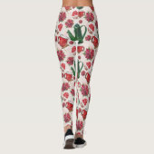 Leggings thé dansant de fêtes à l'aquarelle (Dos)