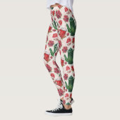 Leggings thé dansant de fêtes à l'aquarelle (Gauche)