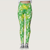 LEGGINGS THE WILD BOAR EATS APPLES BY MASANSER (Devant)