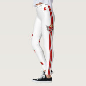 Leggings The WORK LOVE BALANCE Passion Heart and Flame (Gauche)