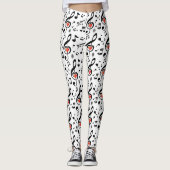 Leggings thématiques Music Notes (Devant)