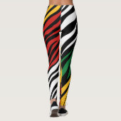 Leggings Thème du Mois de l'histoire des Noirs  (Dos)