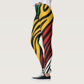 Leggings Thème du Mois de l'histoire des Noirs  (Gauche)