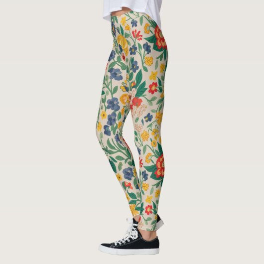 Leggings thème fleuri (Gauche)