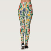 Leggings thème fleuri (Dos)