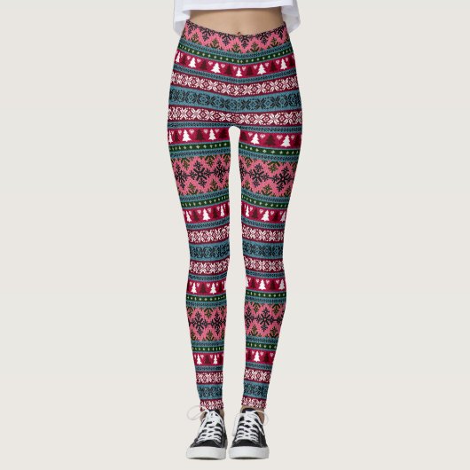 Leggings Thème hiver (Devant)