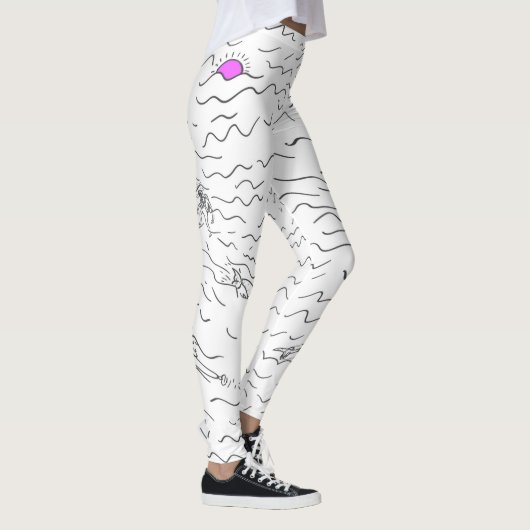 Leggings Thème marin (Droite)