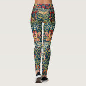 Leggings Thief de fraises par William Morris (Dos)