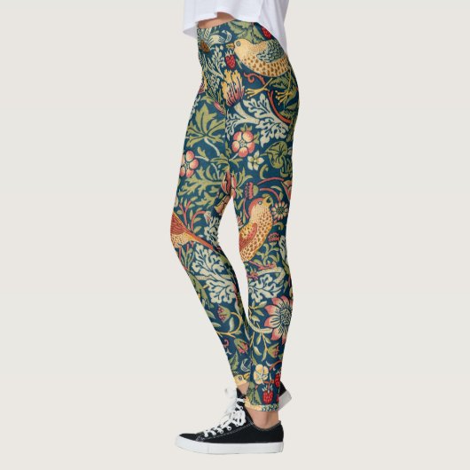 Leggings Thief de fraises par William Morris (Gauche)